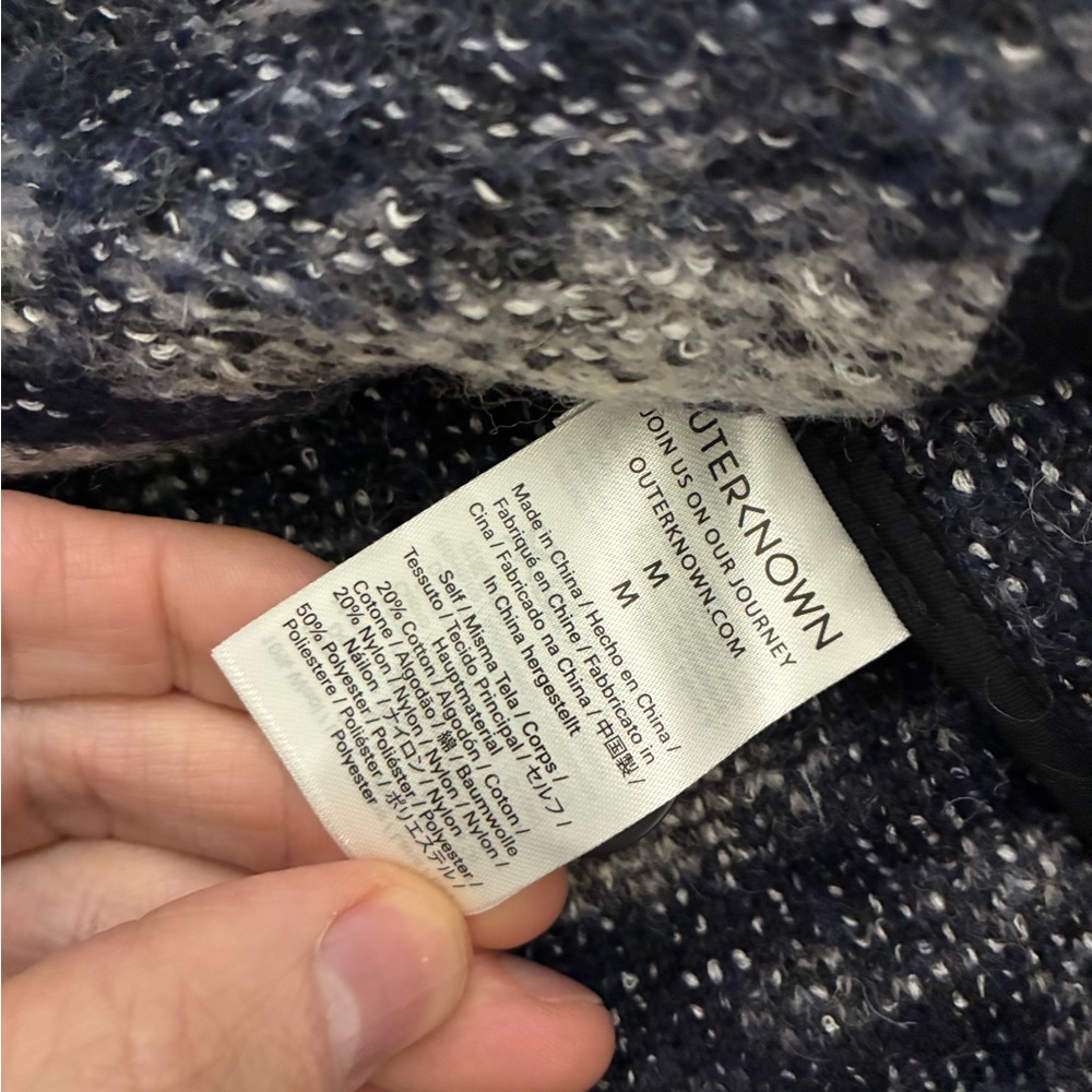 Nwot Outerknown Patterned Chore Jacket - image 4